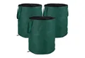 Produktbild: relaxdays Gartengerätehalter 3er-Set Laubsack Selbstaufstellend 160 L