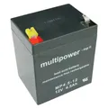 Produktbild: multipower MP4,5-12 AGM Batterie 12V 4,5Ah Akku USV Akku Bleiakku Notstrom