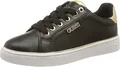 Produktbild: Guess Beckie Damen Sneaker Schuhe Schnürschuhe Schwarz UK7 Gr.41 Neu