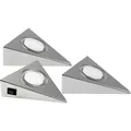 Produktbild: Heitronic GENUA LED-Unterbauleuchte 3er Set LED LED fest eingebaut 6 W Warmweiß