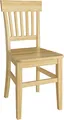 Produktbild: Klassischer Holzstuhl Kiefer Küchenstuhl Massivholzstuhl Doppelpack oder Einzelstuhl V-90.71-27Einzelartikel