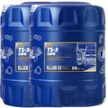 Produktbild: 2x 20 LITER SAE 10W-40 MANNOL SHPD TS-3 MOTORÖL LKW BUSSE