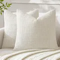 Produktbild: 2er Set Kissenbezug Kordsamt Dekokissen Kissenbezüge Sofakissen Dekorativ Zie...
