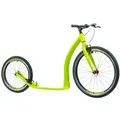 Produktbild: 26/20 Tretroller 26Zoll vorne 20Zoll hinten Scooter Cityroller Crussis 2025 Modell ONE Cobra 4.2-5 Rahmen Allu 6061 Neon Grün/Matt Hochwertig - Grün