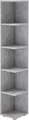 Produktbild: BEGA OFFICE Eckregal Corner Light, mit 5 offenen Fächer, 24x25,7x141 cm