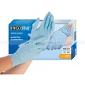 Produktbild: Einmalhandschuhe aus Nitril Hygostar Safe Light blau XS