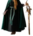 Produktbild: Leonardo Carbone® Unisex Wikinger Gürtel Elina - Männer Gürtel, Mittelalter Kleidung Herren, Gürtel Damen, LARP-Kleidung, Karneval, Cosplay, Hobbit Kostüm - 100% Baumwolle Grün