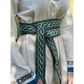 Produktbild: Wikinger Gürtel grün aus Baumwolle, 
