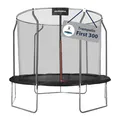 Produktbild: HUDORA Trampolin First in versch. Größen - Trampolin Outdoor mit UV-Stabiler Randabdeckung & Sicherheitsnetz - Gartentrampolin für Kinder & Erwachsene - hochwertiges Kindertrampolin