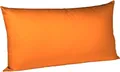 Produktbild: Fleuresse Interlock-Jersey-Kissenbezug uni colours orange 2044 Größe 40x80 cm
