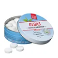 Produktbild: Olbas - Minis Lutschtabletten zuckerfrei - bei Husten und Heiserkeit - 3 Öle (Pfefferminz, Cajeput, Eukalyptus) - 1x 20g Dose