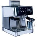 Produktbild: TORNADO 20 Bar Siebträger-Kaffeemaschine TCM5431-GS. Ein Kraftpaket an Präzision und Innovation. Mit einer Kapazität von 270 Bohnen und einem 2,... - Silber