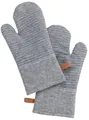Produktbild: WENKO Topfhandschuhe Modell Ada Stripes, (Set, 2-tlg), Ofen- und Grillhandschuhe, extra langer Schaft, Baumwollinnenseite