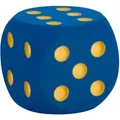 Produktbild: VOLLEY Spielwürfel Schaumstoffwürfel Softwürfel Augenwürfel unbeschichtet, 16 cm, Blau