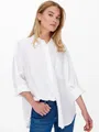 Produktbild: ONLY Longbluse ONLTOKYO L/S LINEN BLEND SHIRT mit Leinen