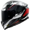 Produktbild: LS2 FF811 Vector II Carbon Savage, Integralhelm - Schwarz/Weiß/Rot/Grau - XXL