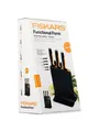 Produktbild: Fiskars Functional Form Plastic knife block 5 knives