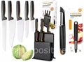 Produktbild: FISKARS MESSERBLOCK 5 KÜCHENMESSER + SPARSCHÄLER / GEMÜSESCHÄLER, MESSERN MESSER