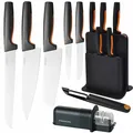 Produktbild: FISKARS MESSERBLOCK 5 KÜCHENMESSER, SPARSCHÄLER, MESSERSCHÄRFER, MESSERN, MESSER