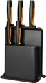 Produktbild: Fiskars Design-Messerblock inklusive 5 Messern, funktionale Form, Küche Zubehör