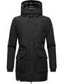 Produktbild: Navahoo Damen Warmer Winter Kurzmantel Blizzardstorm Black Gr. L