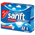 Produktbild: GUT&GÜNSTIG Taschentücher sanft weich & sicher 4-lagig weiß, 30x 10 Tücher