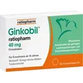 Produktbild: GINKOBIL-ratiopharm 40 mg Filmtabletten 30 St