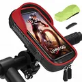 Produktbild: LEMEGO Fahrradhalterung Handy Halterung Lenkertasche Rot 4.7-7 Zoll