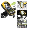 Produktbild: Handyhalterung Fahrrad Gold 360 Drehbar für 4.7-7 Zoll Smartphone mit Regenhaube