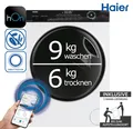 Produktbild: Haier Waschtrockner 9+6kg hOn-App Dampf-Funktion Aquastop HWD90-B14959U1 2ML
