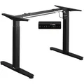 Produktbild: EXETA Tischgestell Arbeitstisch schwarz Schreibtisch elektrisch höhenverstellbar