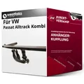 Produktbild: Für VW Passat Alltr. B8 Typ 3G5 (Westfalia) Anhängerkupplung vertikal abnehmbar
