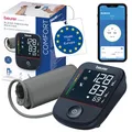 Produktbild: Beurer BM 48 Oberarm Blutdruckmessgerät, einfache Ein-Knopf-Bedienung, sanfte & schnelle Messung, Arrhythmie-Erkennung, Manschette für 22-42 cm, mit App, Datenübertragung zu Apple Health und co.