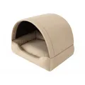Produktbild: Hobbydog Hundehütte Hundehöhle aus Ökoleinen, waschbar und Bezug abnehmbar, PU-Hartschaum, 30°C waschbar, 2 Größen