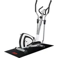 Produktbild: Motive Fitness by U.N.O. Crosstrainer CT 400 inkl. Schutzmatte weiß/schwarz