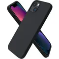 Produktbild: iPhone 13 Silikon Case 6,1 Schwarz Flüssig Schutzhülle Ultra Dünn