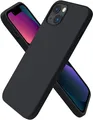 Produktbild: iPhone 13 Silikon Case 6,1 Flüssig Schwarz Vollschutz Hülle