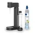 Produktbild: Philips GoZero Soda maker Lite ADD4901BK/10, Schwarz, 1-Liter-Wasserflasche, CO2-Zylinder für 60 Liter