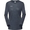 Produktbild: Mammut Damen Tree Wool FL Longsleeve (Größe S, blau)