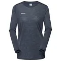 Produktbild: Mammut - Women's Tree Wool Firstlayer Longsleeve - Merinoshirt Gr S blau