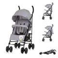 Produktbild: Chipolino Kinderwagen Milano Buggy bis 22 kg, Rückenlehne verstellbar, faltbar, Farbe:grau