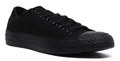 Produktbild: CONVERSE M5039 Niedriges Top Schnürschuhe Leinen Damen Trainer IN Schwarz UK 3 -