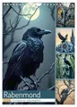 Produktbild: Rabenmond - Ein mystischer Jahresbegleiter (Wandkalender 2026 DIN A4 hoch),...