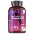 Produktbild: WeightWorld Inositol Pulver 4000 mg hochdosiert - 120 Tabletten für Nervensystem, Fruchtbarkeit & Stoffwechsel