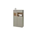 Produktbild: Standvitrine  Fun Plus ¦ braun ¦ Maße (cm): B: 80 H: 139 T: 37.0