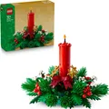 Produktbild: LEGO Seasons and Occasions Weihnachtsgesteck - Spielzeug für Jungen und Mädchen - Modellbau mit roten Beeren, goldenen Sternen und grünem Laub-  Geschenk für Kinder & Teenager ab 12 Jahren- 40743