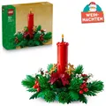 Produktbild: LEGO 40743 Weihnachtsgesteck, Spielzeug für Mädchen und Jungen, DIY Set