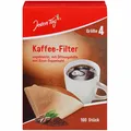 Produktbild: Jeden Tag Kaffeefilter Gr.4 naturbraun 100Stk