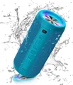 Produktbild: Ortizan Bluetooth Lautsprecher Licht Musikbox Tragbar Wasserdicht 30h Akku Blau