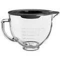 Produktbild: KITCHENAID® Glasschüssel 5KSM5GB 4,7 Volumen mit Silikondeckel